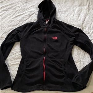 North face zip up fleece
